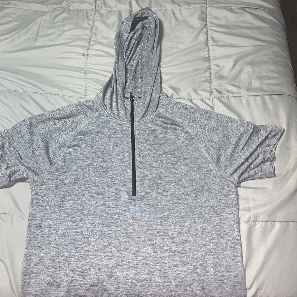 Short Sleeve Workout Hoodie